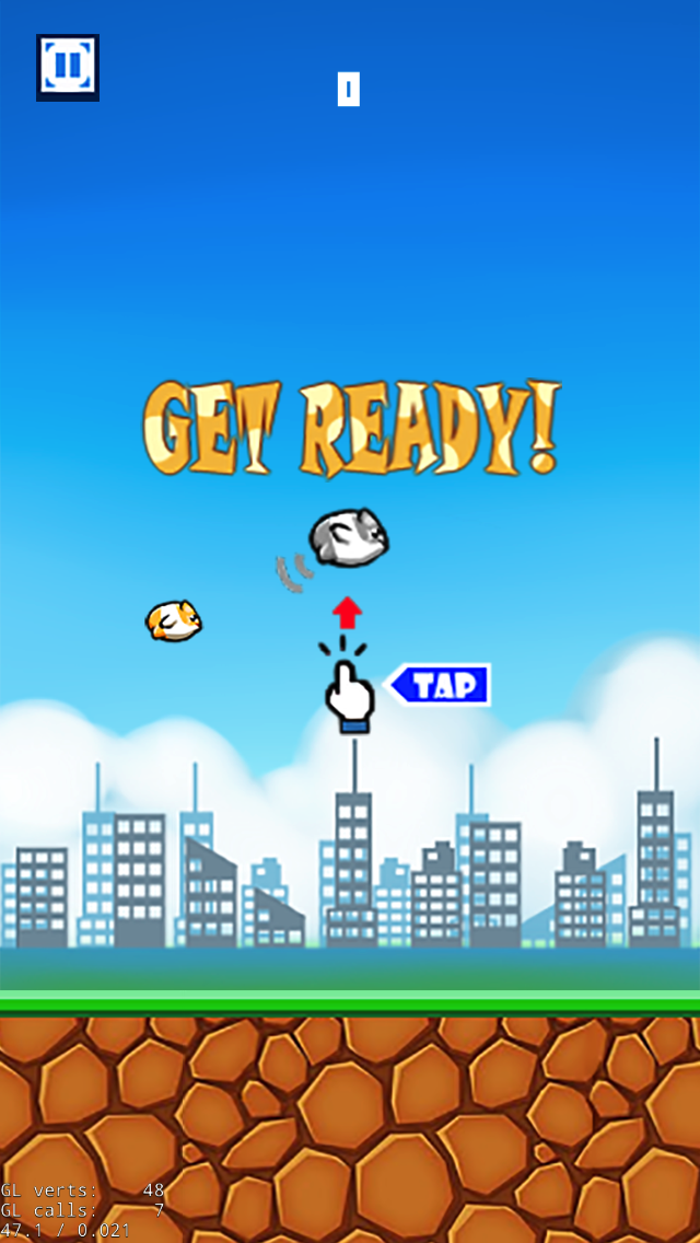 Tap Tap Hamster Game Flappy Bird